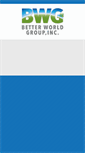 Mobile Screenshot of betterworldgroup.com